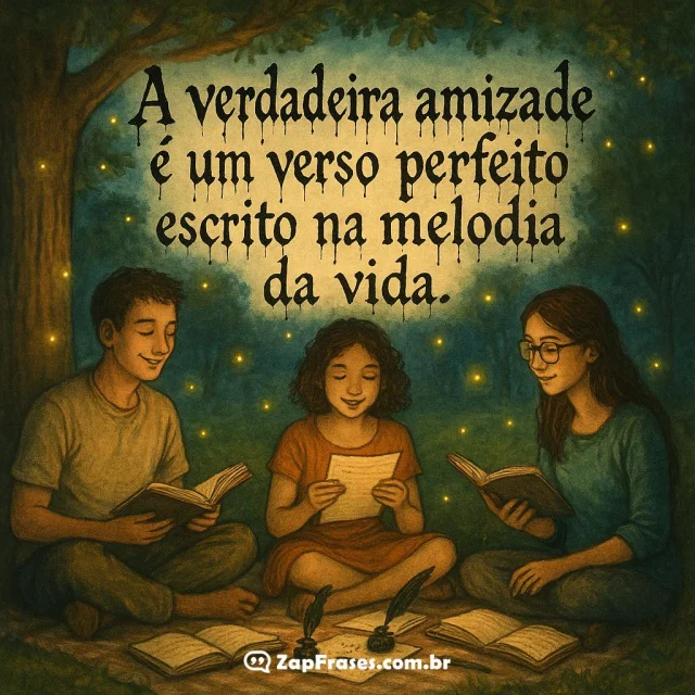 Pessoas compartilhando histórias sob as estrelas