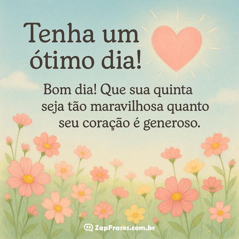 Inspiradoras Mensagens de Quinta-feira para um Ótimo Dia